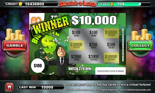 Scratch-a-Lotto Scratch Cards screenshot 1