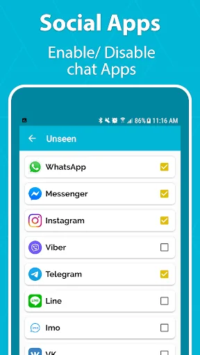 Unseen Chat - No Last Seen screenshot 4
