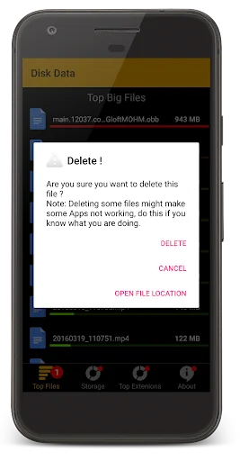 Big Files Finder - Cleaner screenshot 2