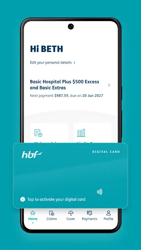 HBF Health screenshot 2