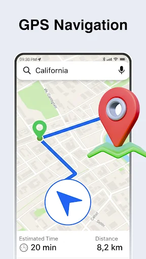 Easy Route Map: GPS Navigation