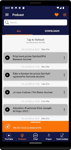 Shekinah App screenshot 1