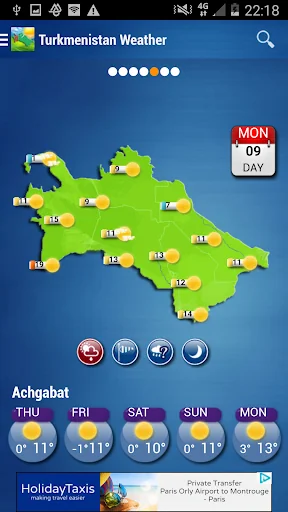 Turkmenistan Weather