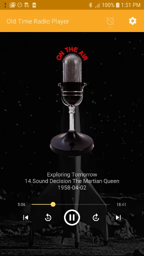 Old Time Radio Player - New UI