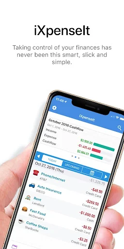 iXpenseIt Pro: expense, cashfl screenshot 1