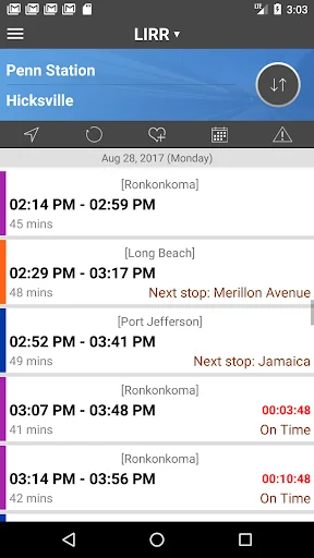 onTime: Transit (Train, Bus... screenshot 1