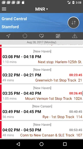 onTime: Transit (Train, Bus... screenshot 2