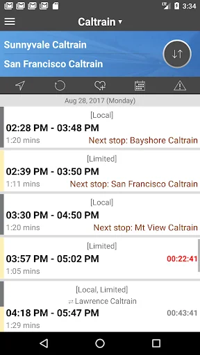 onTime: Transit (Train, Bus... screenshot 3