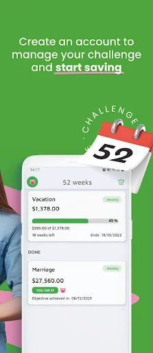 52 Weeks Money Challenge screenshot 2