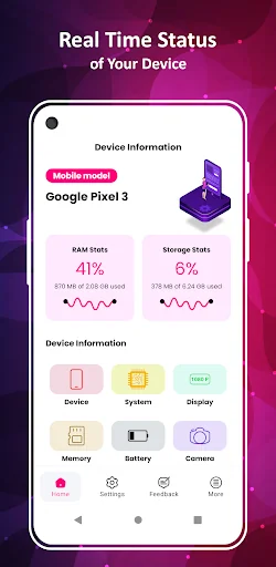 CPU-M Pro - Device Info screenshot 1