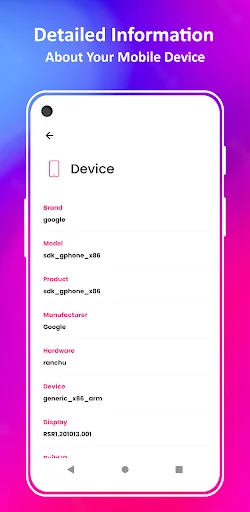 CPU-M Pro - Device Info screenshot 2