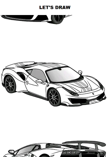 Draw Cars: Super