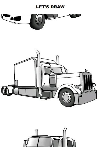 Draw Semi Trucks