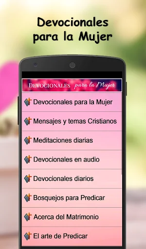 Devocionales para la Mujer screenshot 1