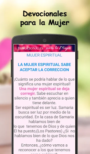 Devocionales para la Mujer screenshot 4
