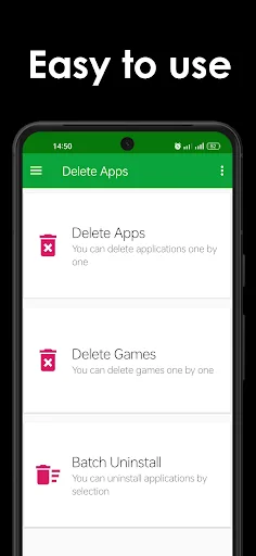 Delete apps - Easy Uninstall screenshot 1