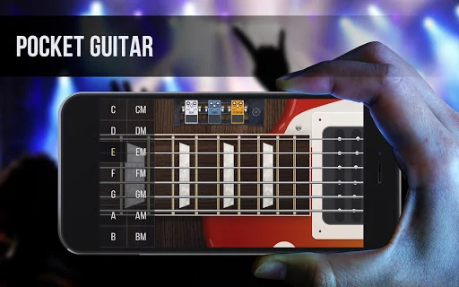 Real guitar - guitar simulator