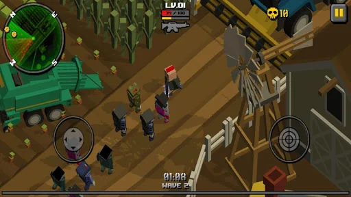 Pixel Zombie Frontier screenshot 1