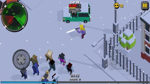 Pixel Zombie Frontier screenshot 4