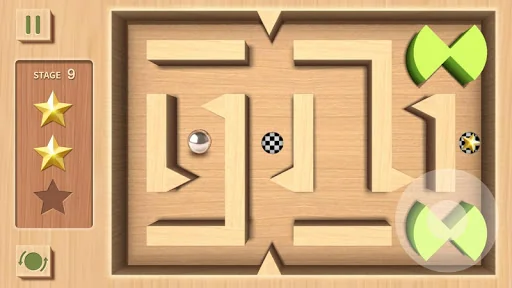 Maze Rolling Ball 3D screenshot 1