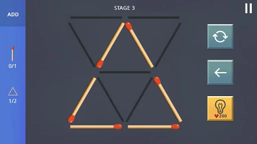 Matchstick Puzzle King screenshot 1