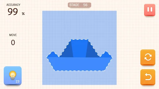 Paper Folding Puzzle screenshot 2