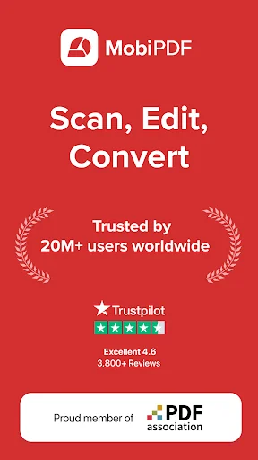 Mobi PDF・Editor・Scanner・Reader