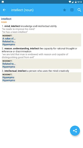 English Dictionary & Thesaurus screenshot 1