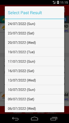 Live 4D Results (MY & SG) screenshot 4
