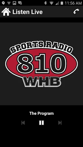 Sports Radio 810 WHB screenshot 1