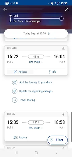 Israel Railways screenshot 4