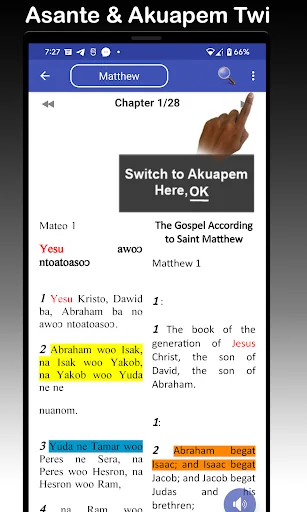 Twi Bible - Asante & Akuapem screenshot 2