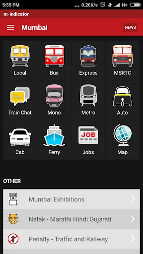 m-Indicator: Mumbai Local screenshot 1