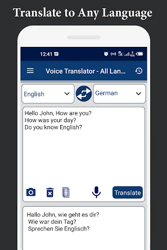 Voice Translator All Translate