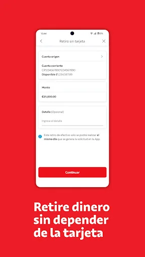 Scotiabank CR, Banca Móvil screenshot 3