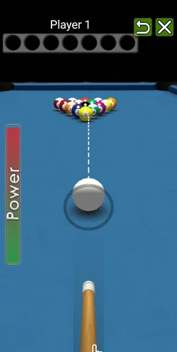 2 Player Billiards 8 Ball Pool screenshot 2