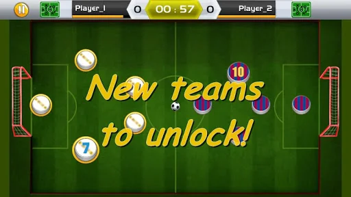2 Player Finger Soccer screenshot 1