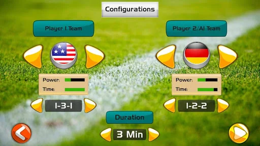 2 Player Finger Soccer screenshot 2