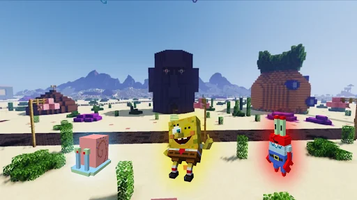 Mods SpongeBob for Minecraft screenshot 4