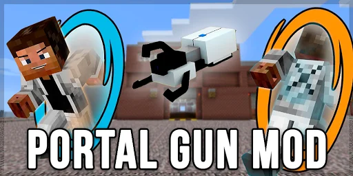 Portal Gun Mod for Minecraft P