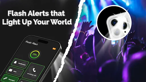 Flash Alert: Calls, SMS & Apps