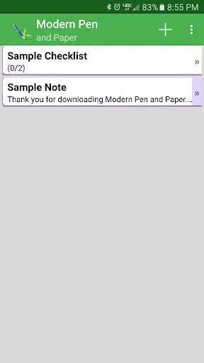 Modern Pen and Paper