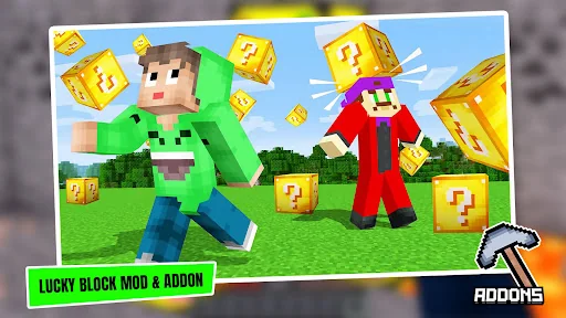 Lucky Blocks Mod & Addon screenshot 1