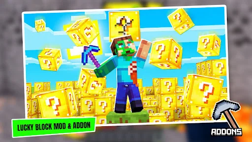 Lucky Blocks Mod & Addon screenshot 2