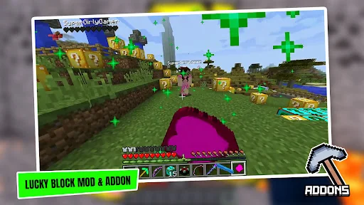 Lucky Blocks Mod & Addon screenshot 3