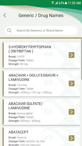 MOH Formulary screenshot 4