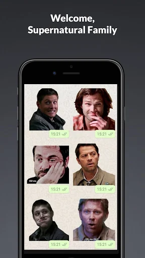 SPN Stickers for WhatsApp screenshot 1
