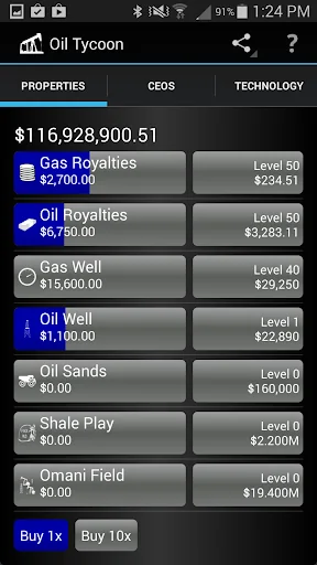 Idle Oil Tycoon screenshot 1