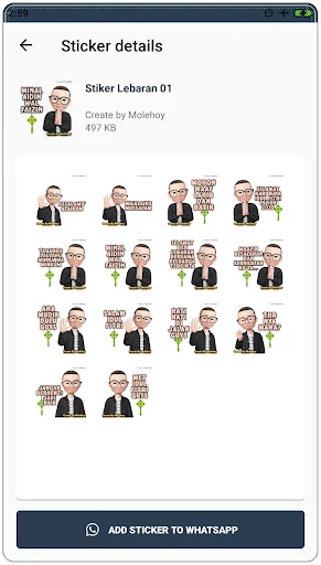 Stiker Lebaran Idul Fitri 2021 screenshot 3