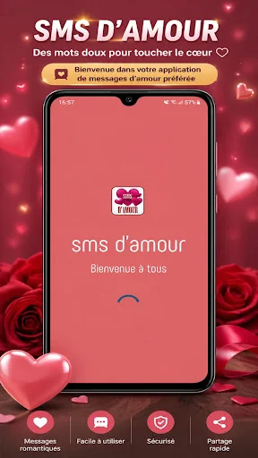 sms d'amour touchants 2026 screenshot 1